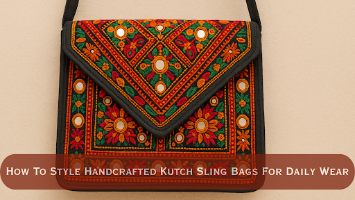 How To Style Handcrafted Kutch Sling Bags For Daily Wear - Heritage Haat