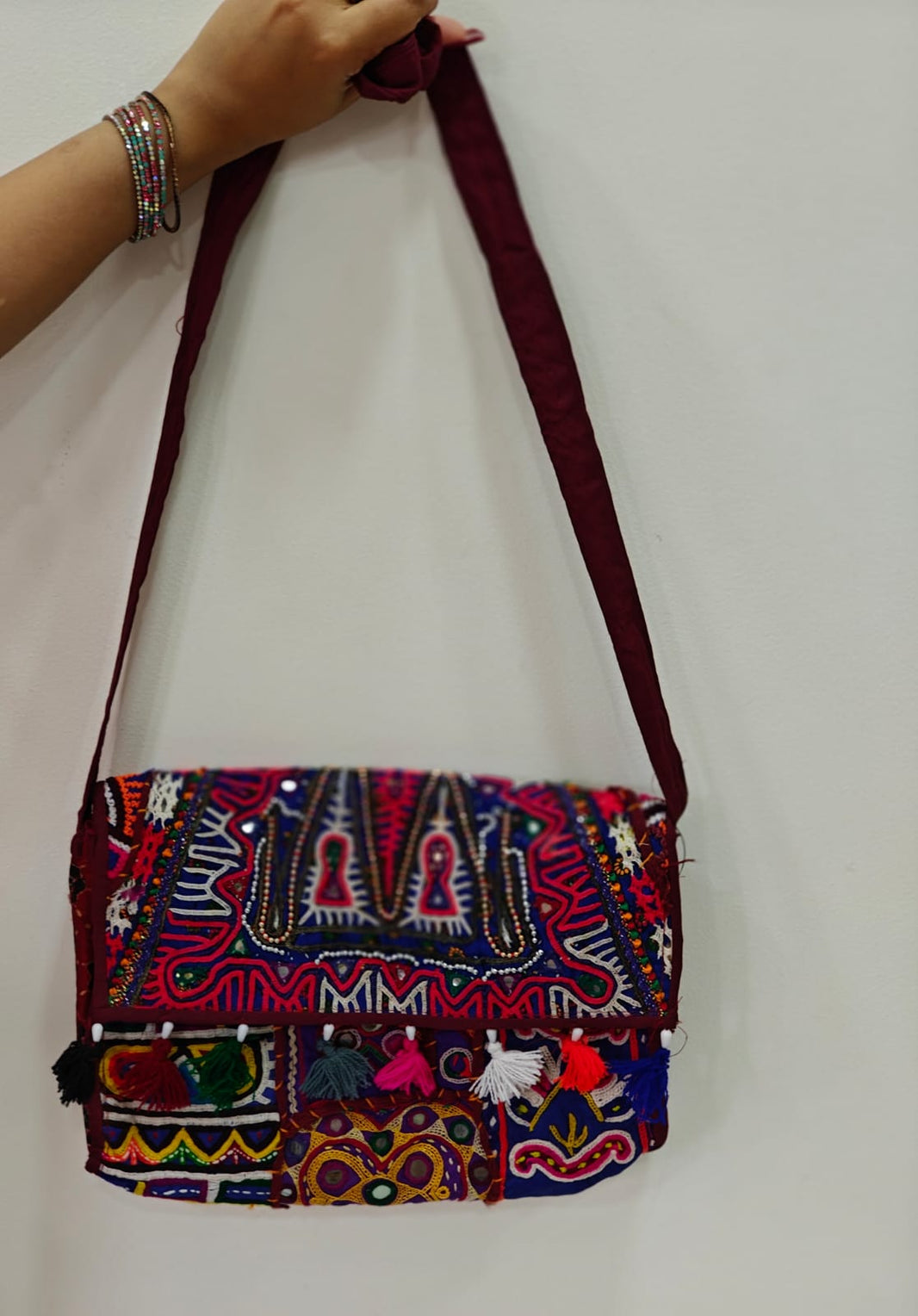 Hand crafted Embroidered Bag