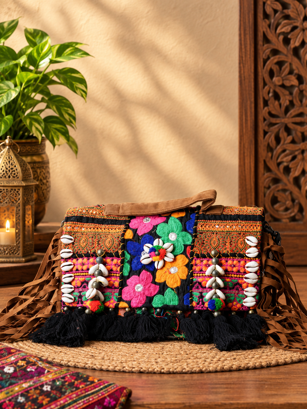 Handcrafted Banjara Patchwork Sling Bag
