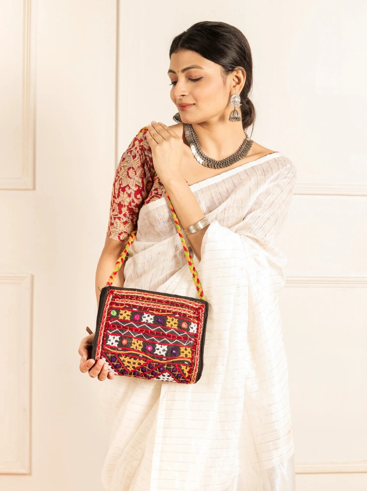 Women’s Colorful Crossbody Sling Bag :Compact & Adjustable Strap