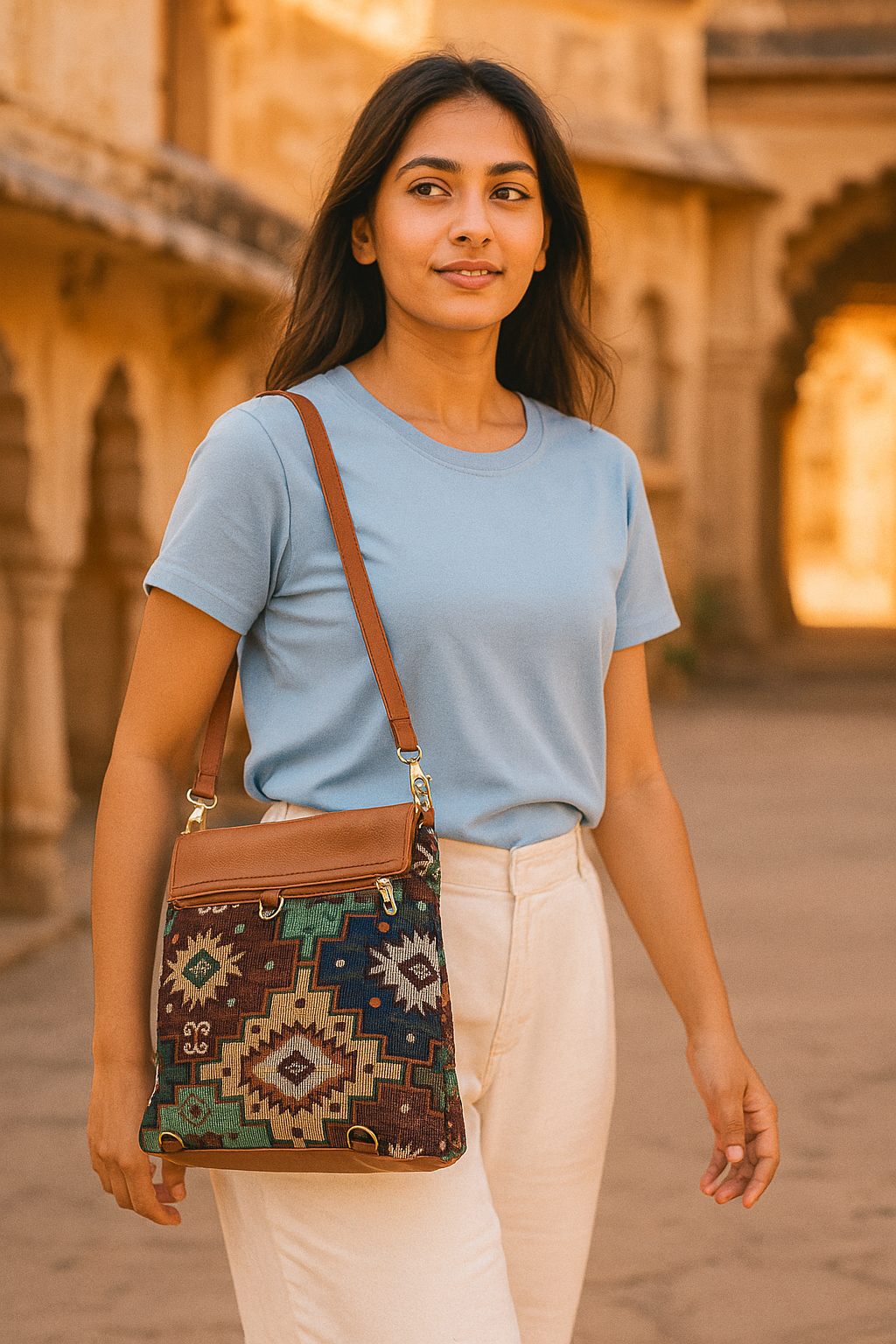 Tribal Nomad Sling – Earthy Threads from the Heritage Trail