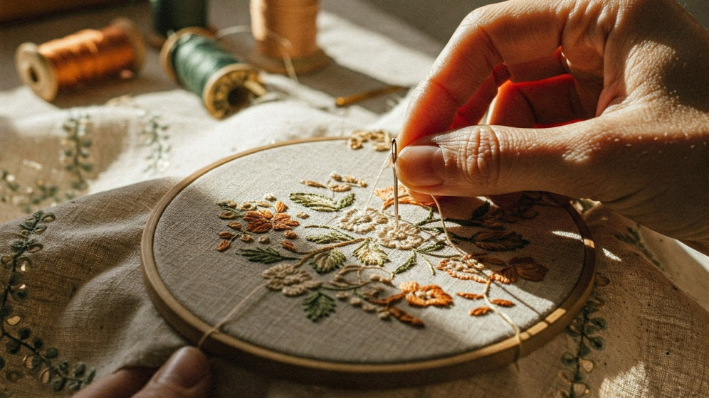 The Art of Hand Embroidery: Weaving Stories with Threads