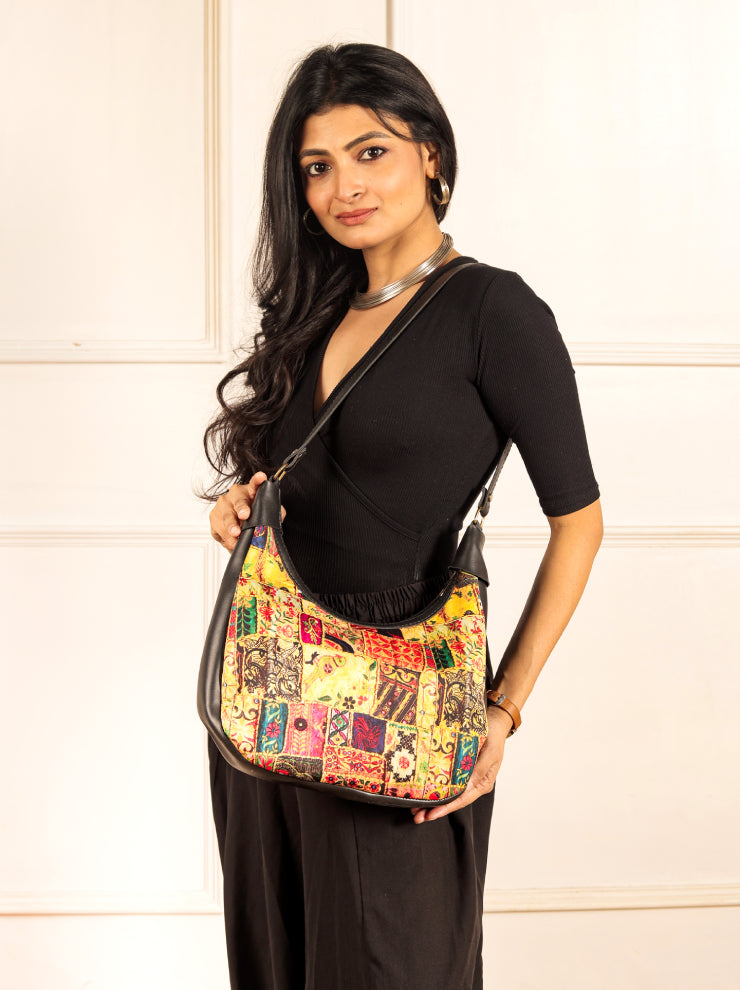 Effortless Style: The Multicolor Sling Bag - Heritage Haat