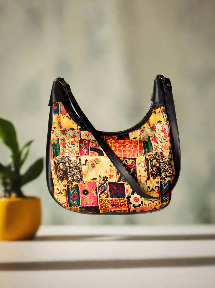 Effortless Style: The Multicolor Sling Bag - Heritage Haat