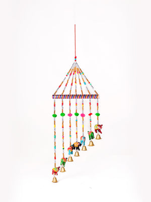 Handcrafted Wall Hanging: A Touch of Royal Elegance for Your Home