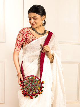 One-of-a-Kind Chic: Handcrafted Bag - Heritage Haat