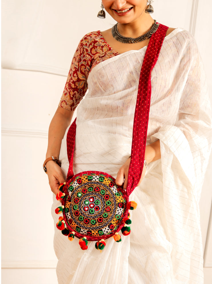 One-of-a-Kind Chic: Handcrafted Bag - Heritage Haat