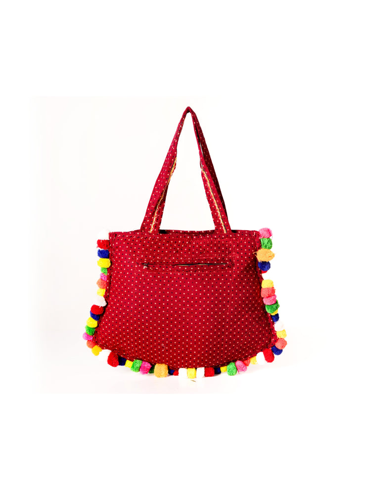 Embrace Bohemian Style with a Handcrafted Banjara Tote - Heritage Haat