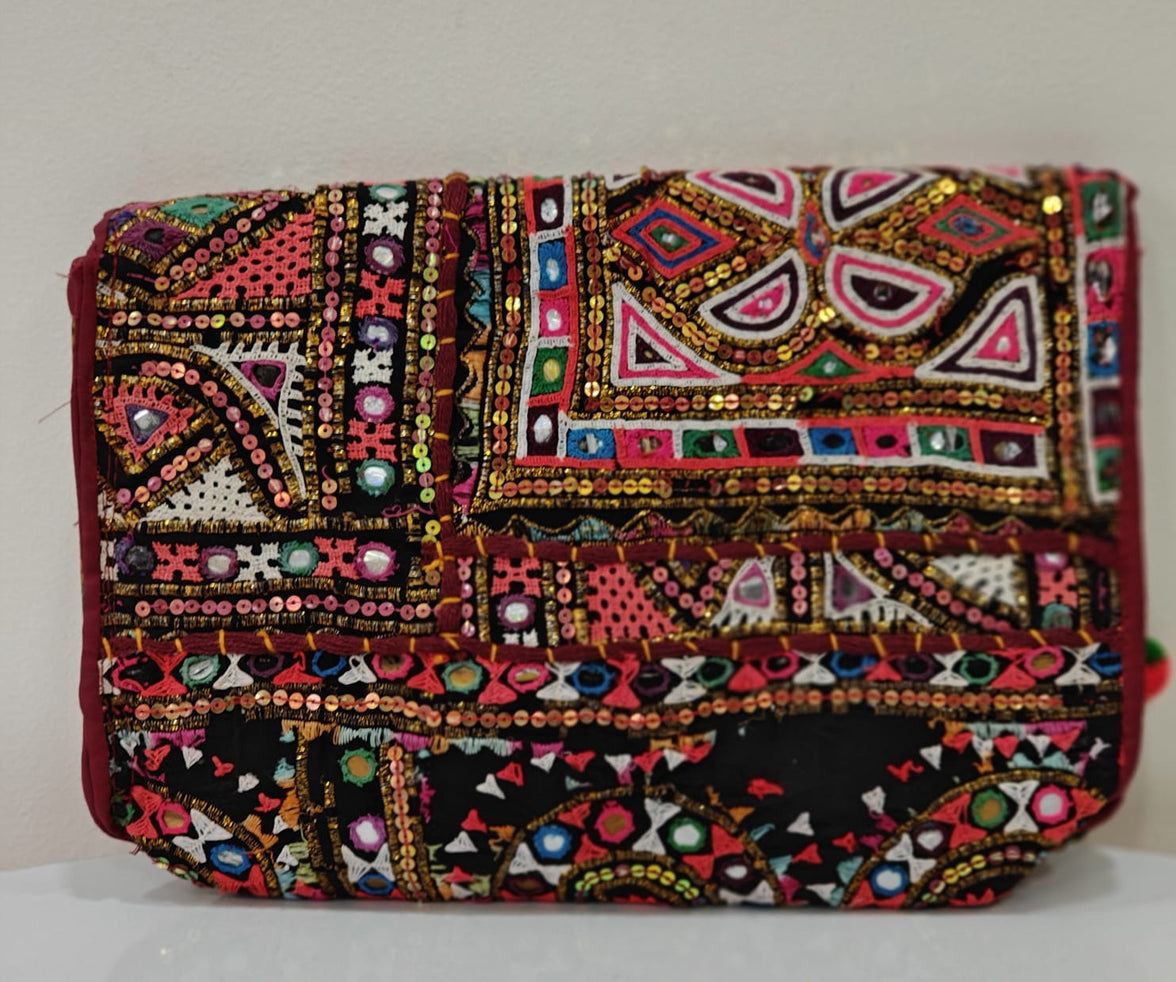 Hand crafted  Embroidered  Bag