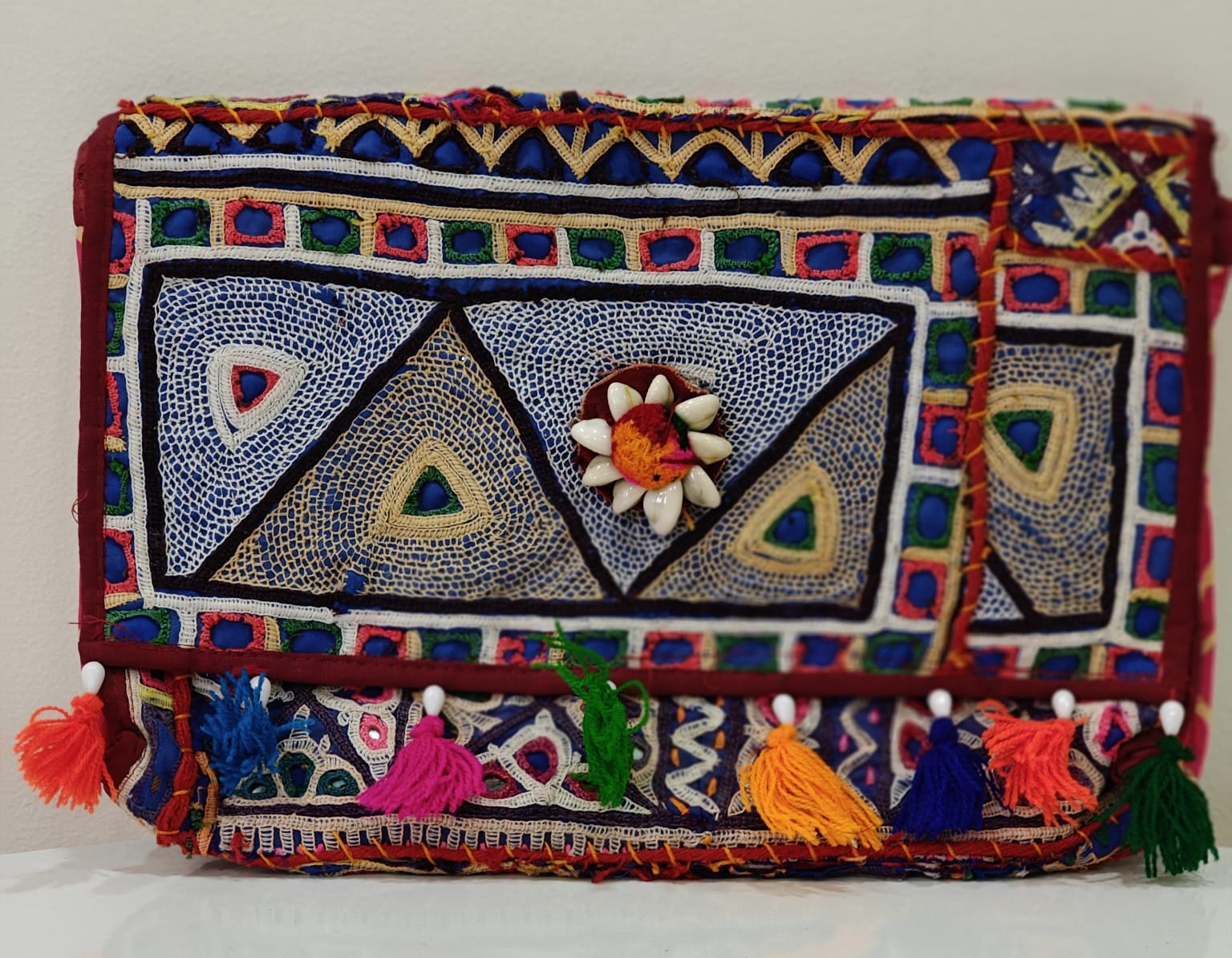 Hand crafted  Embroidered  Bag