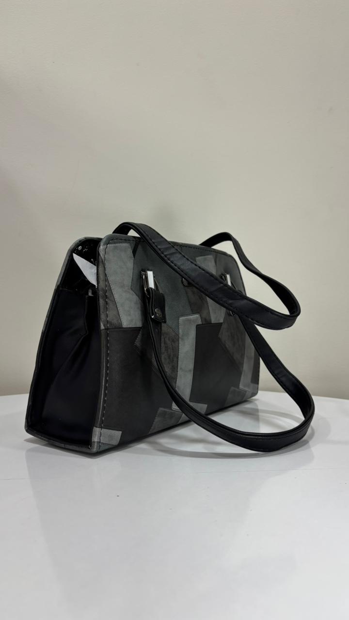 The Milan – Premium Structured Handbag (Patchwork Edition)