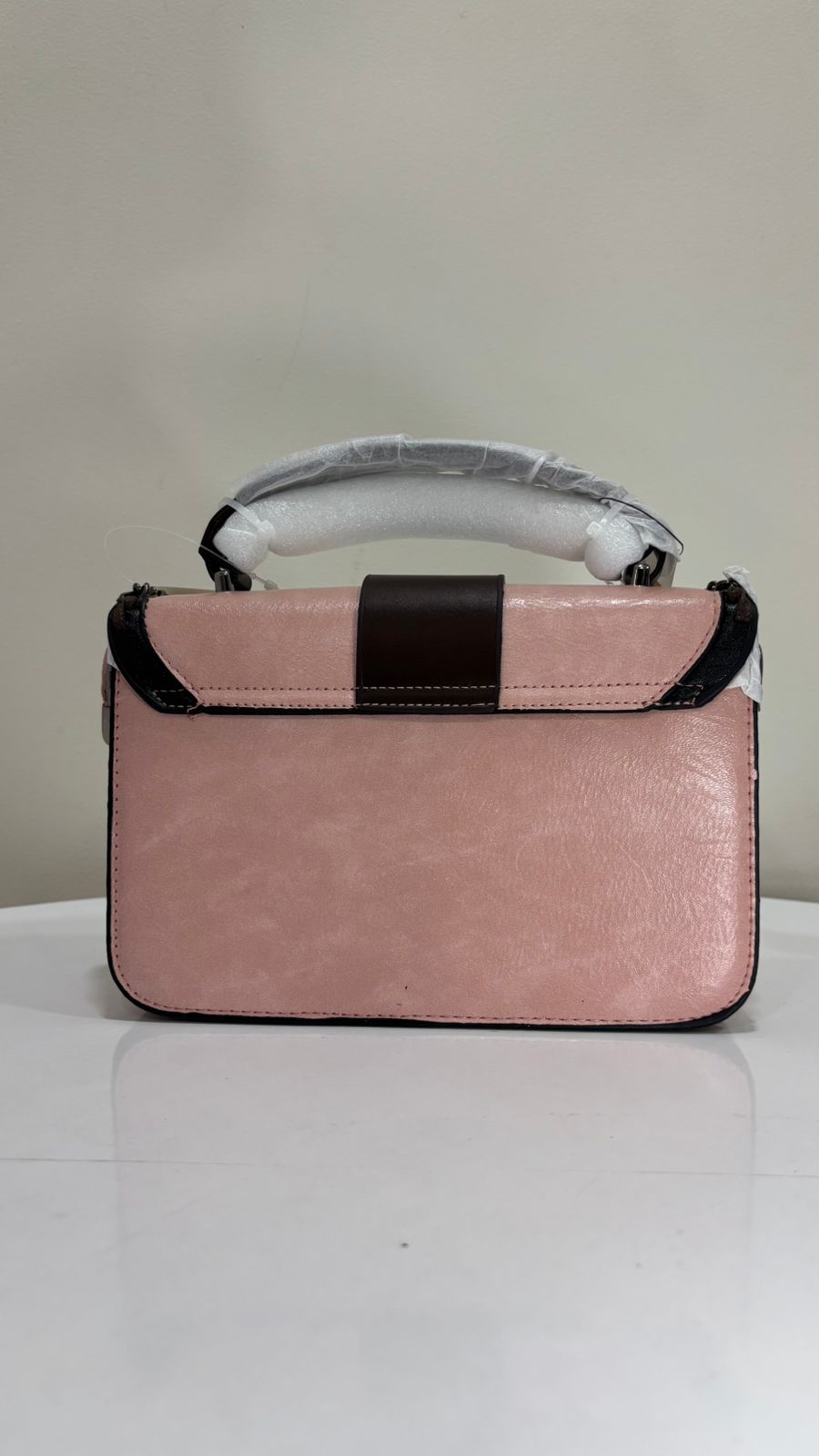 The Milan Premium Structured Handbag – Noir Badge Edition