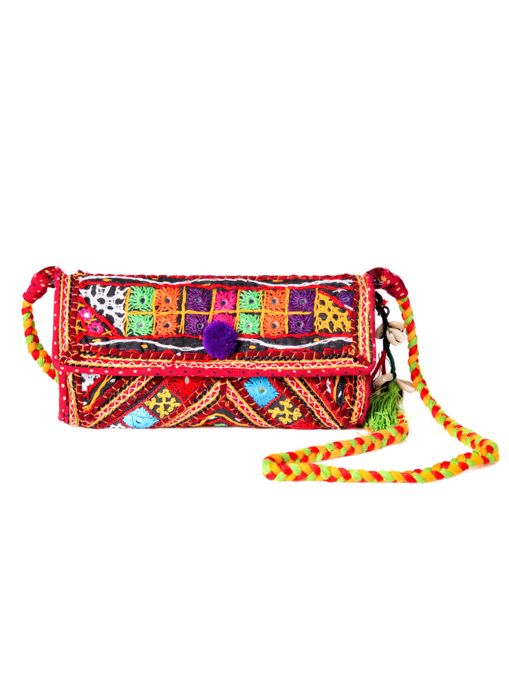 Bold & Beautiful: Handcrafted Statement Sling Bag - Heritage Haat