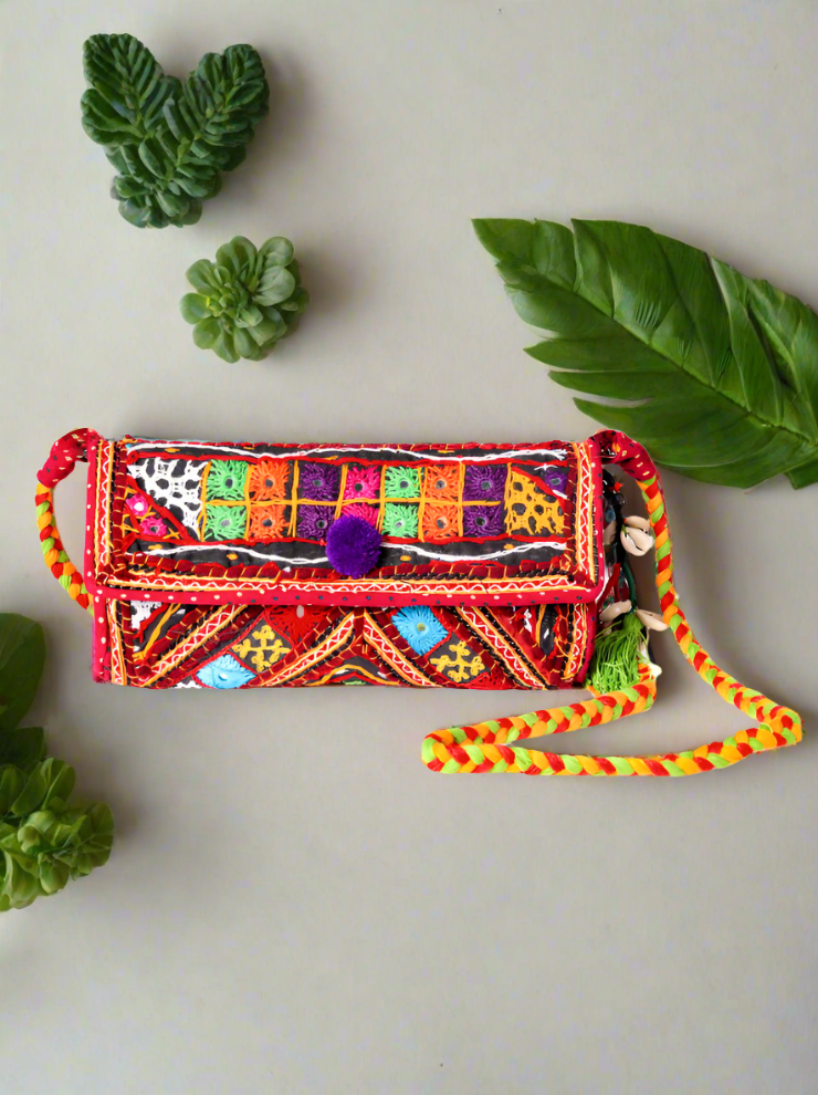 Bold & Beautiful: Handcrafted Statement Sling Bag