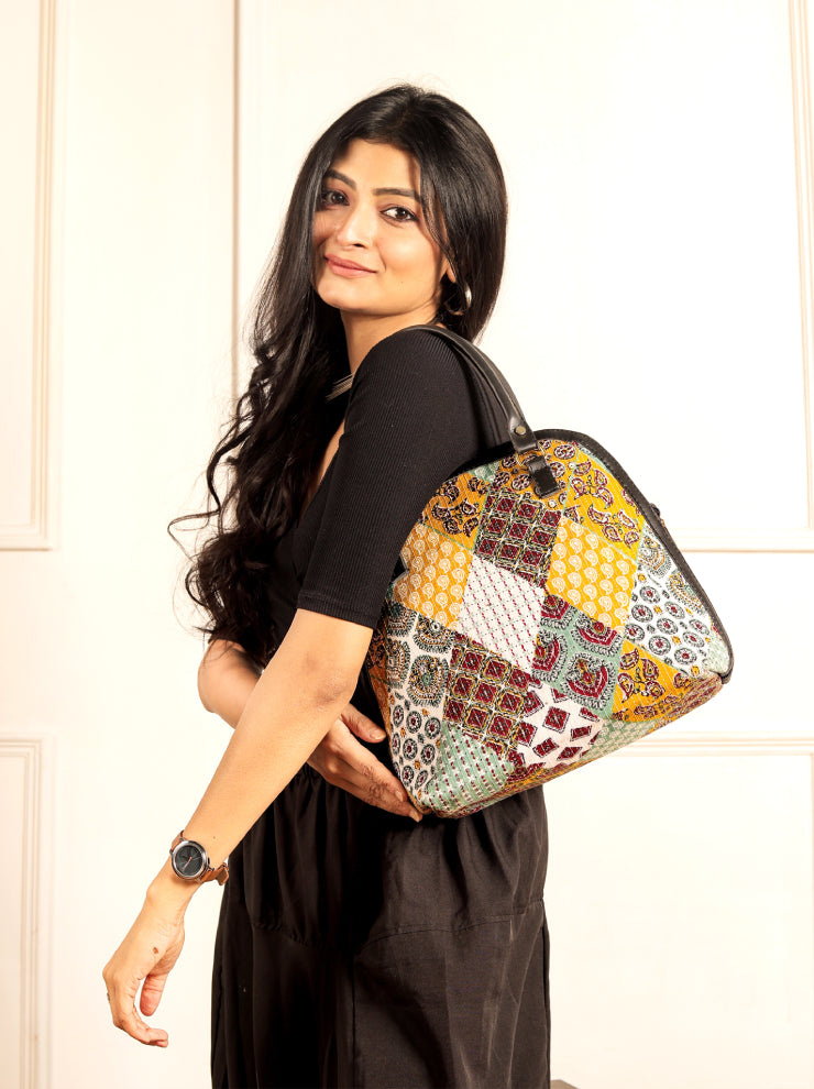 Ajrakh Handbag