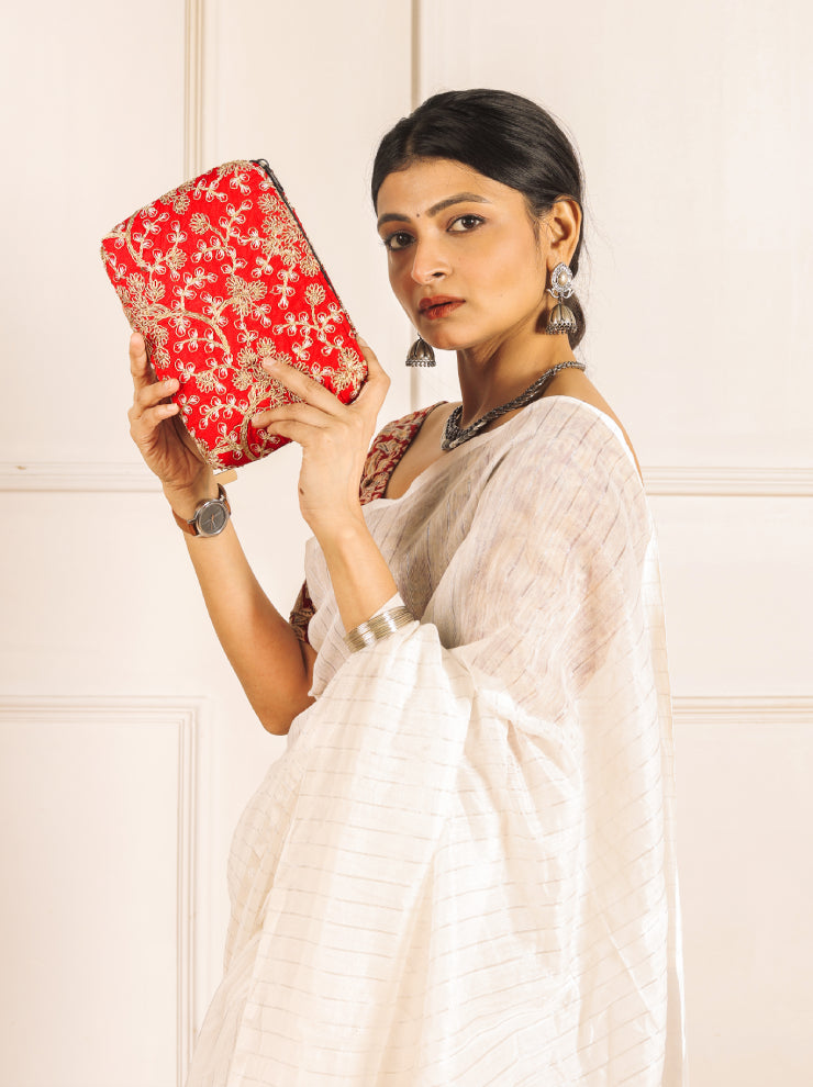3-Piece Women’s Clutch & Wallet Set : Everyday Essentials - Heritage Haat