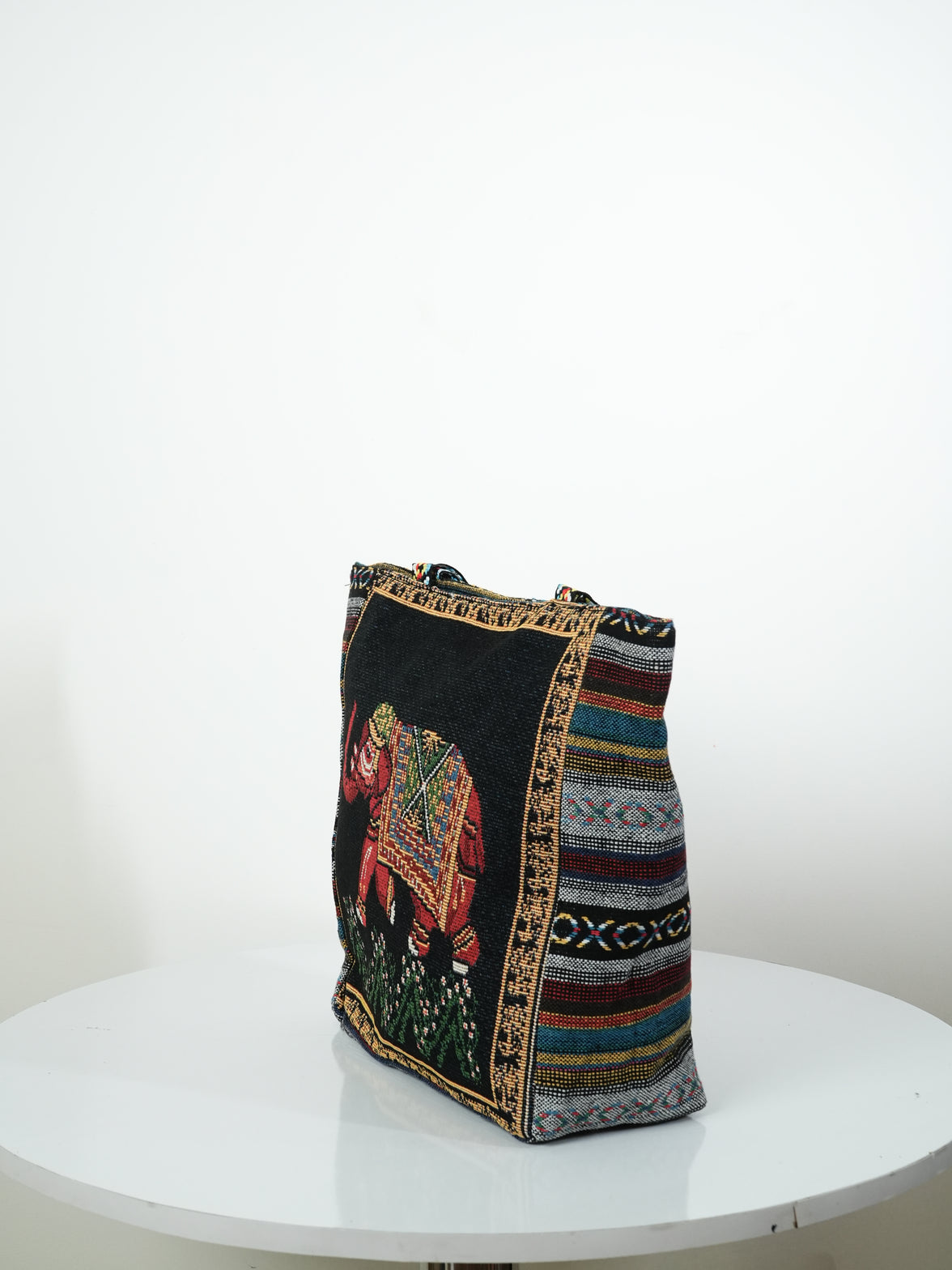 Handcrafted Kutch Elephant Embroidered Tote Bag – The Gajraj