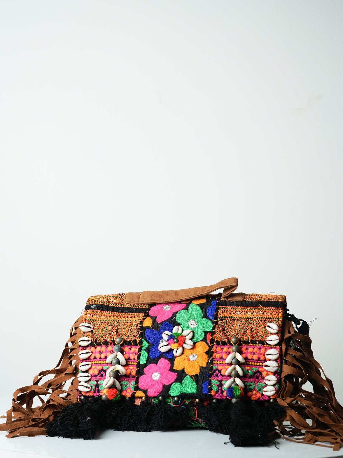 Handcrafted Banjara Patchwork Sling Bag