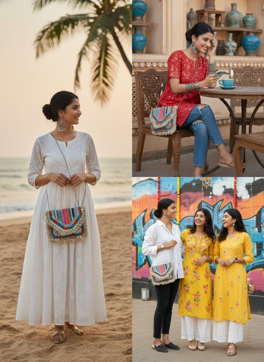 Premium Boho Sling Bag