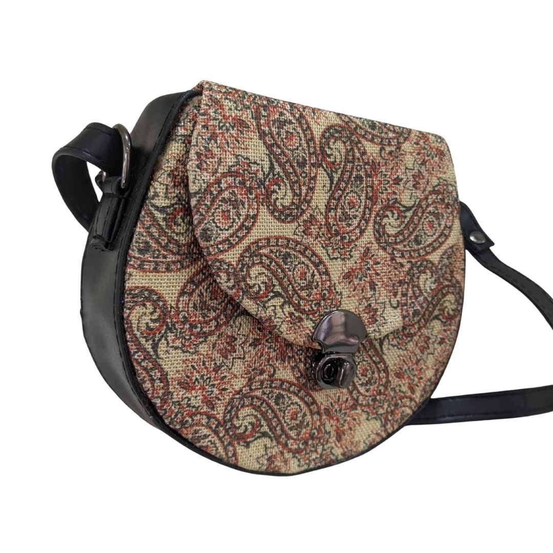 Earthbound Elegance: The Desert Bloom Sling - Heritage Haat
