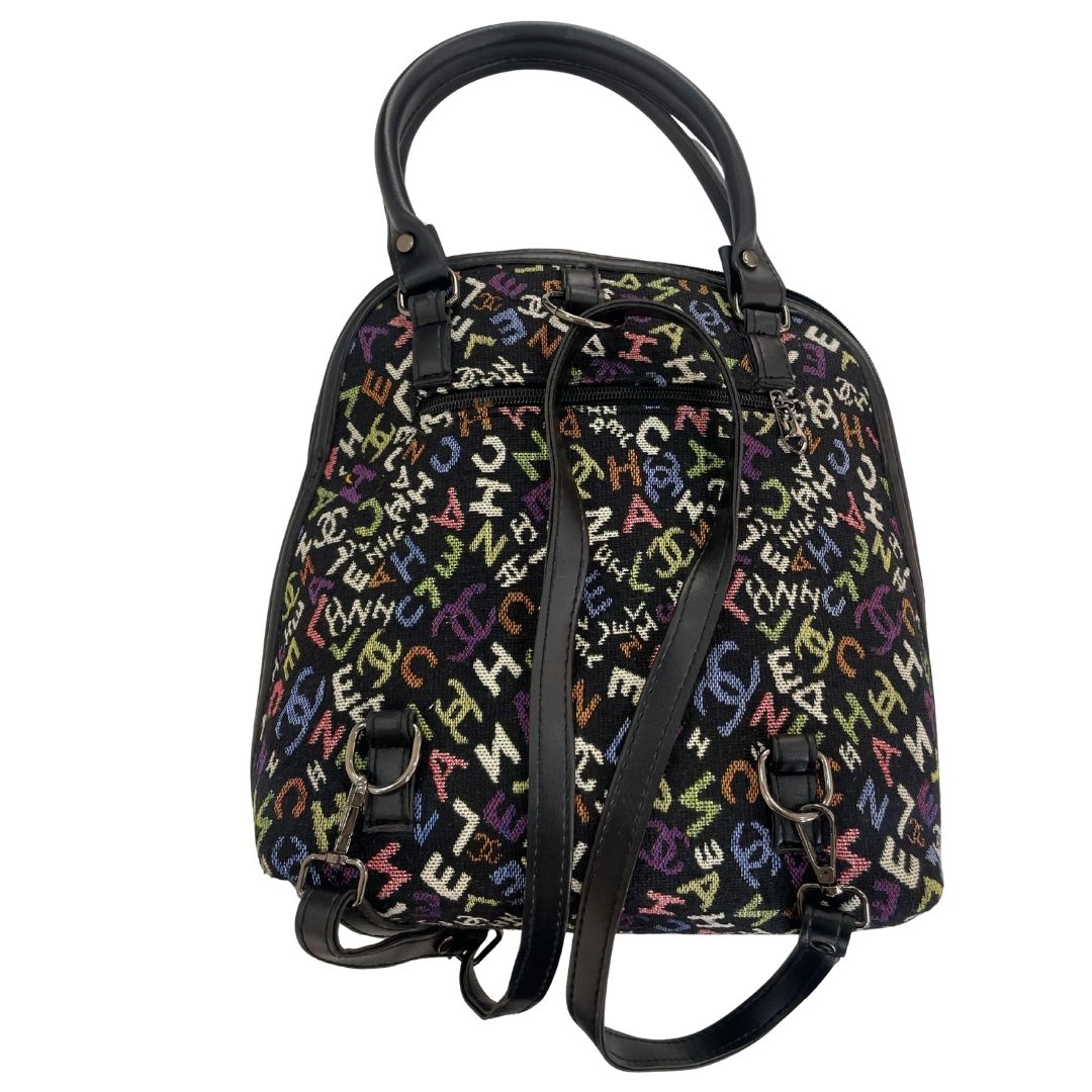 Boho Graffiti Backpack – Kutch Meets Street - Heritage Haat
