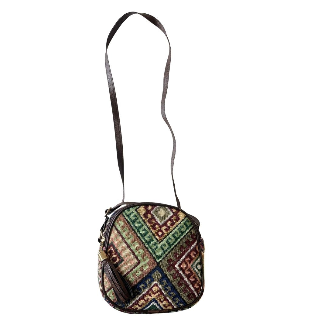 The Heritage Charm Mini Sling – Kutch Motif Edition - Heritage Haat