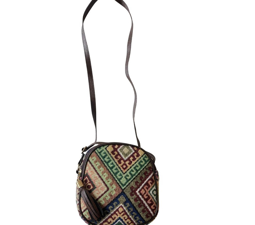 The Heritage Charm Mini Sling – Kutch Motif Edition