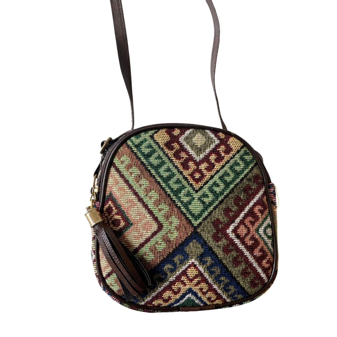 The Heritage Charm Mini Sling – Kutch Motif Edition - Heritage Haat