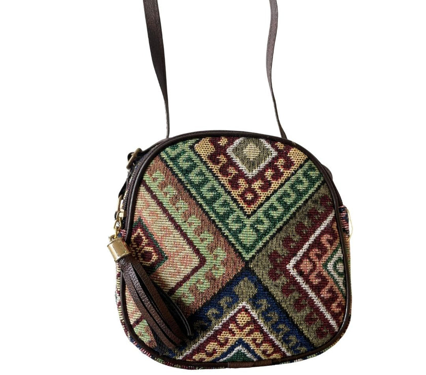 The Heritage Charm Mini Sling – Kutch Motif Edition