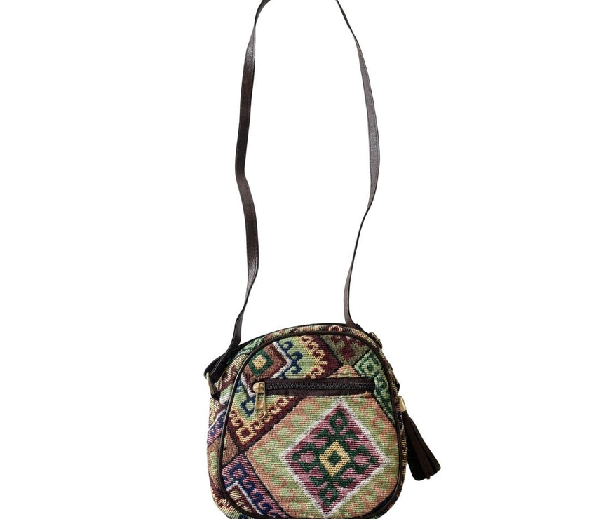 The Heritage Charm Mini Sling – Kutch Motif Edition