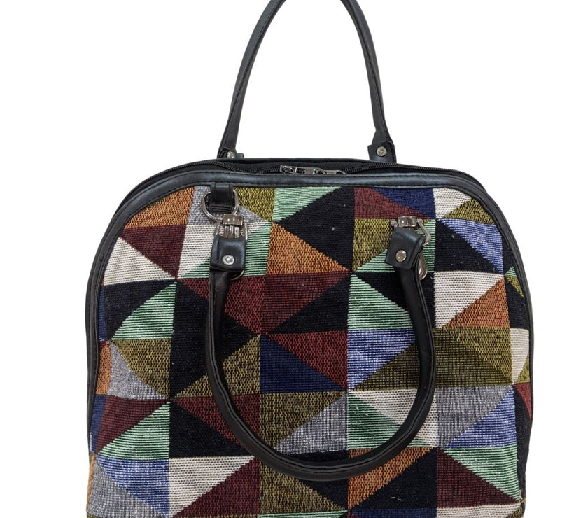 Geometric Elegance Handbag – Office to Evening Chic