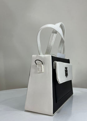 The Milan Premium Structured Handbag – Monochrome Edition