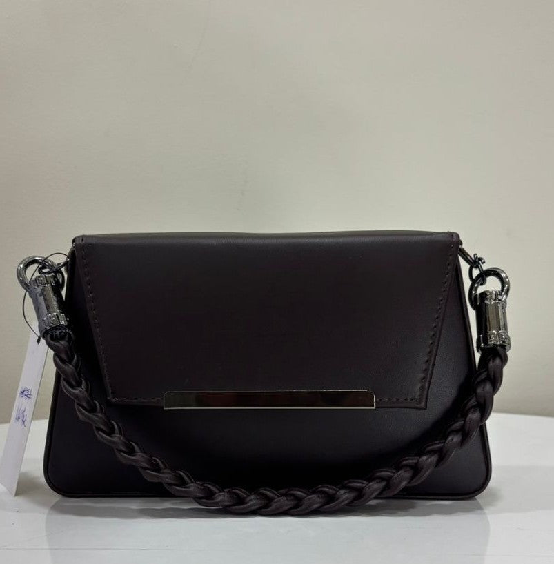 The Milan Premium Structured Handbag – Lavender Monochrome Edition