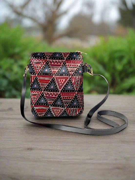 Ajrakh Print Stylish Purse