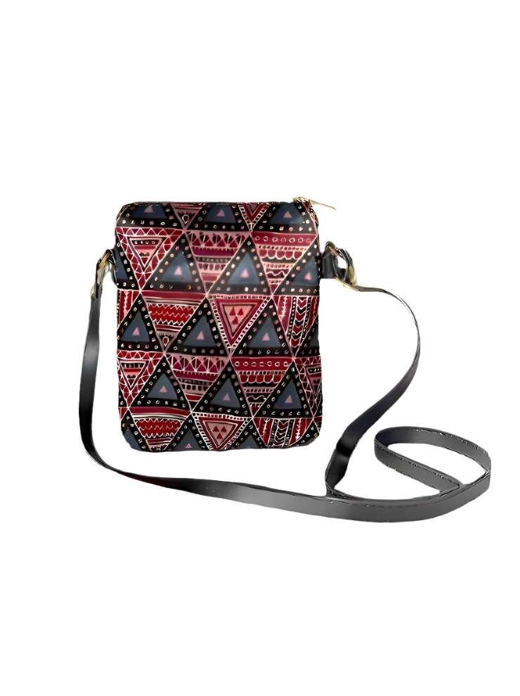 Ajrakh Print Stylish Purse