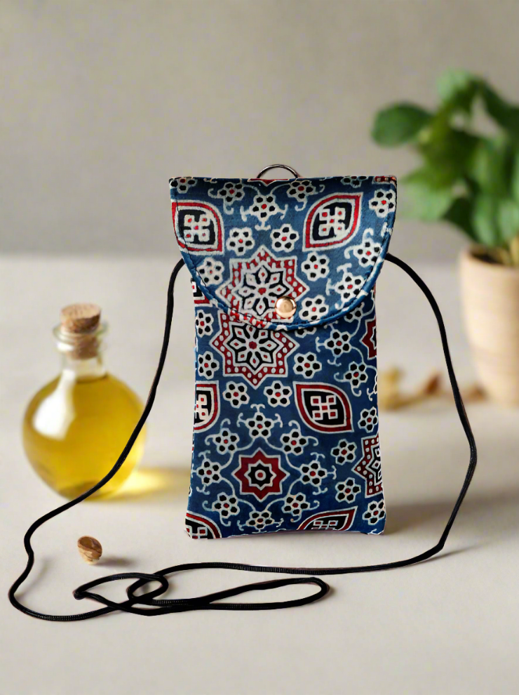 Heritage Mobile Bag - MultiColour - Heritage Haat