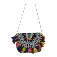 Handcrafted Bohemian Embellished Sling Bag