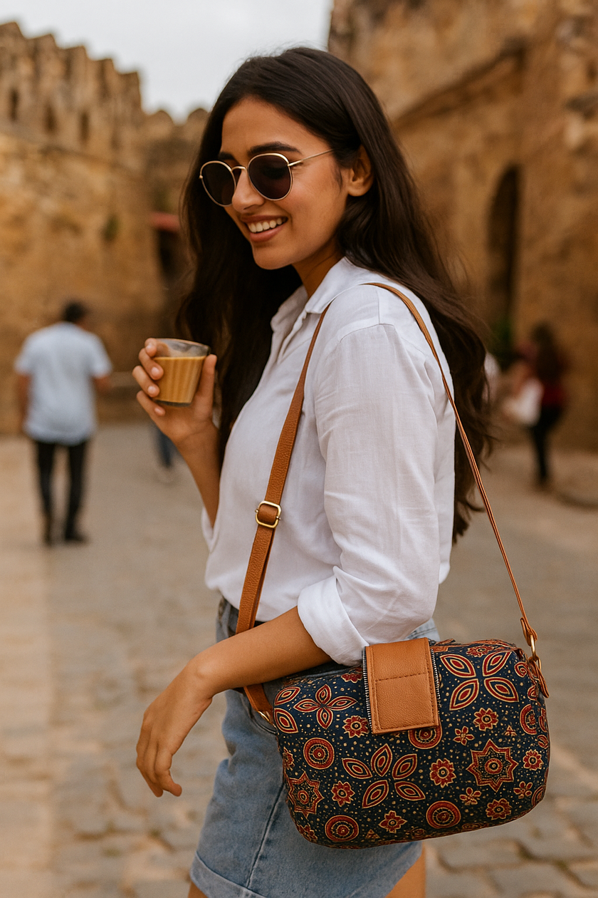 The Mandala Magic Sling – A Touch of Kutch in Every Step