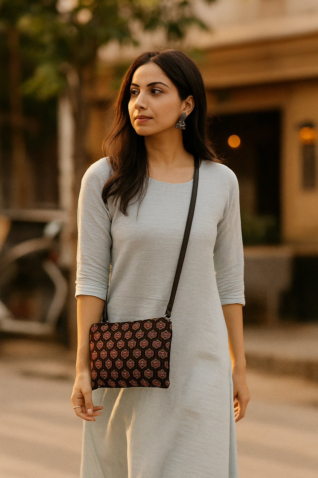 Midnight Bloom: Where Elegance Meets Tradition - Heritage Haat