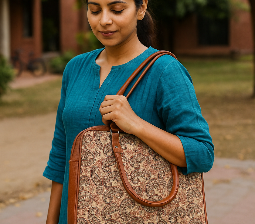 Grace in Every Stitch – The Classic Paisley Tote