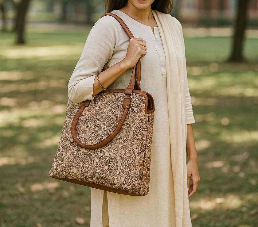 Grace in Every Stitch – The Classic Paisley Tote