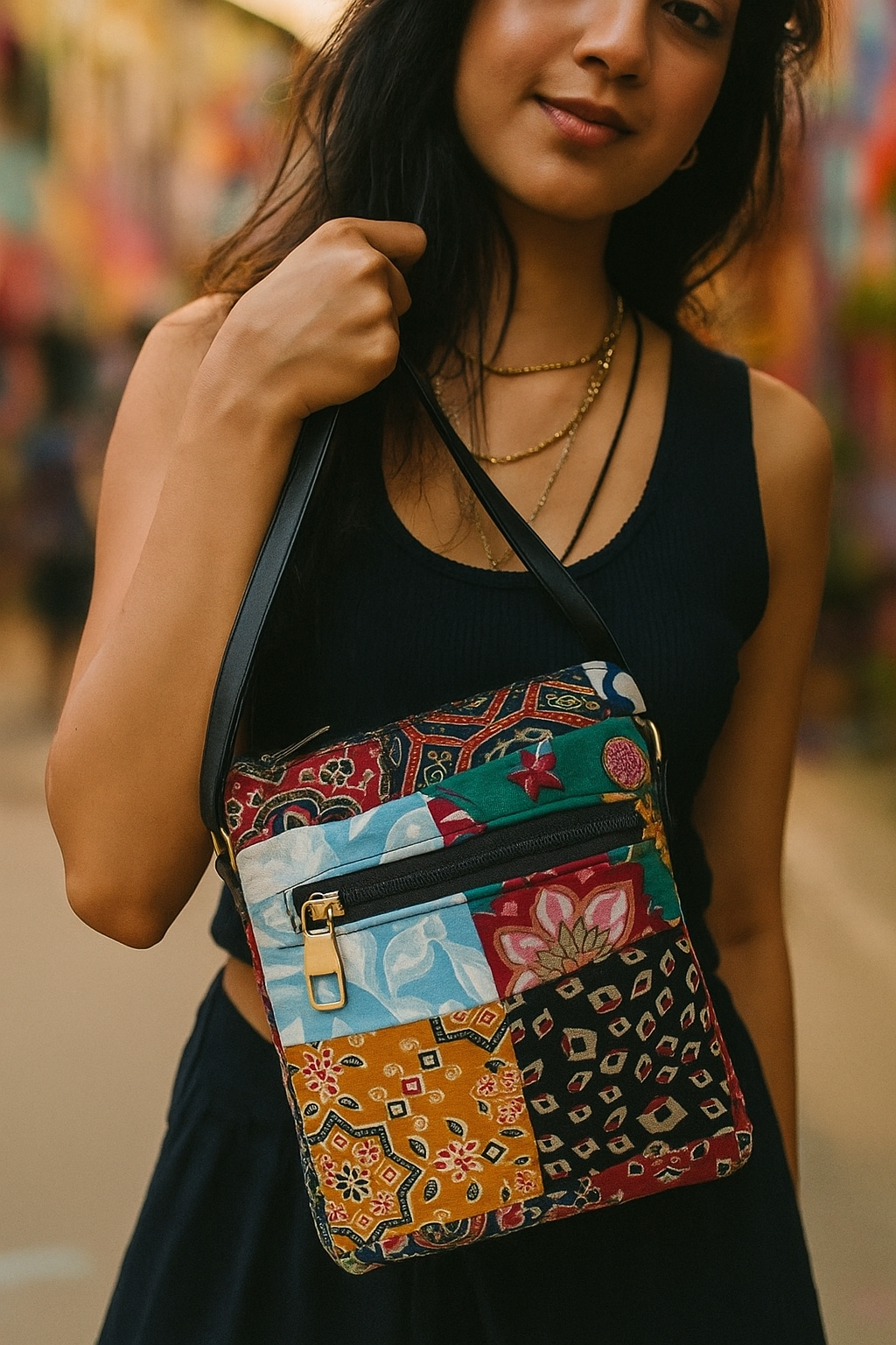The Street Chic Sling Bag - Heritage Haat