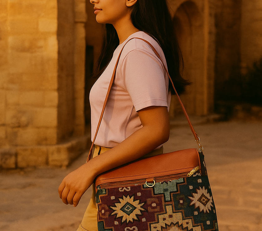 Tribal Nomad Sling – Earthy Threads from the Heritage Trail