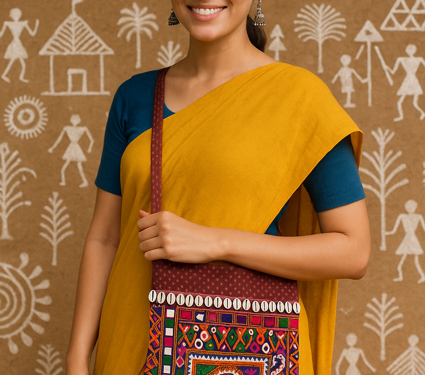 Grace in Every Thread: The Kutchi Heart Sling