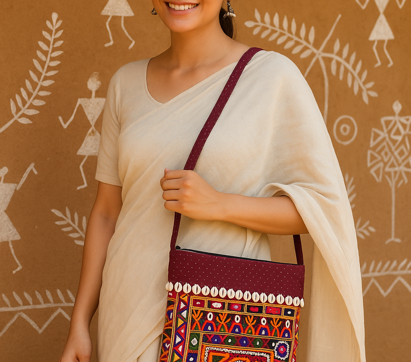 Grace in Every Thread: The Kutchi Heart Sling